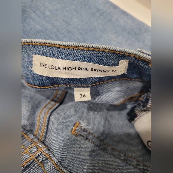 Aritzia Denim Forum Lola high rise skinny jeans, size 26 - Picture 7 of 8